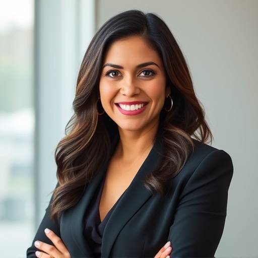 Photo of Elena Rodriguez, CEO of SoundWave Central